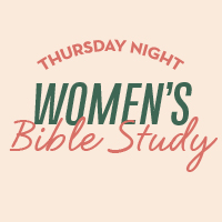 Thursday Women's Bible Study